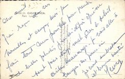 MODERN CARD Casablanca Lyautey park