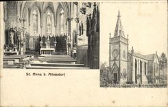VINTAGE POSTCARD St Anna B Albersdorf
