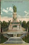 CPA Nationai Denkmal Aul Auf dem Nieden Wald