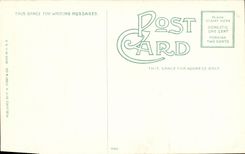 VINTAGE POSTCARD Ohio To rivet Scene At Rock n roll Island Louisville