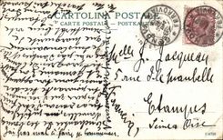 POSTAL Marosi Sulle Scogliere di Nervi de la VENDIMIA