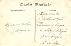 VINTAGE POSTCARD Tlemcen the Cascade of the Slave trader