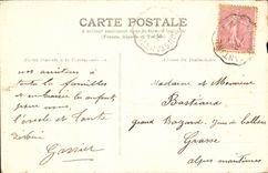 VINTAGE POSTCARD Biskra District of Bab Darb