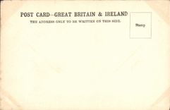 VINTAGE POSTCARD The Living room Eaton Chester Hall