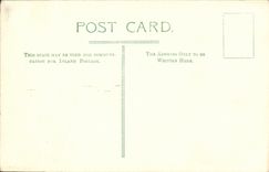 POSTAL de la VENDIMIA la catedral de Chester de los claustros