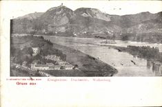 VINTAGE POSTCARD Konigswinter Drachenfels Wolkenburg