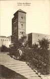 VINTAGE POSTCARD Villes of Morocco Folds back Medersa