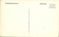 VINTAGE POSTCARD Geneva Bridge of Bergues Bridge of Mont Blanc and Mont Blanc