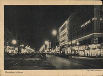 VINTAGE POSTCARD Tauentzien Strasse Berlin
