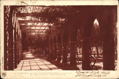 VINTAGE POSTCARD Casablanca columns of the prison D Anta