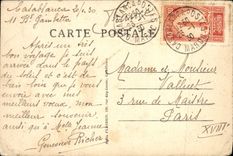 CPA Casablanca Les colonnes de la prison d Anta