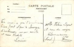 VINTAGE POSTCARD Pensionnat Ladies of St Charles has Peruwelz La Chapelle