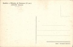 POSTAL Pomposa Facclata de la VENDIMIA mas alla de Capltolare Salted E del Dormitorio