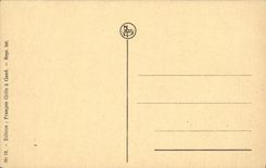 VINTAGE POSTCARD Glove Castle of the Counts de Flandre