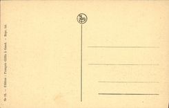 VINTAGE POSTCARD Ghent Castle of the Counts de Flandre Keep Village hall and justice