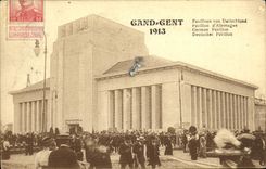 VINTAGE POSTCARD Ghent 1913 House of L Germany