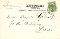 POSTAL Bruselas de la VENDIMIA el Palais Royal