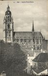 VINTAGE POSTCARD Hall Notre Dame Church