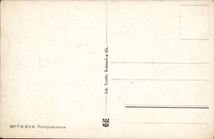 VINTAGE POSTCARD Breisach has Rhein put Schifisbrucke