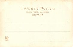 VINTAGE POSTCARD Burgos Nave Mayor