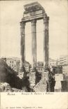 CPA Roma Tempio di Castore e Polluce 