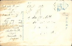 VINTAGE POSTCARD National treasure Wooden Image off Vajrapam in the Spoils Nandaimon