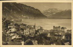 CPA Montreux et Dents de Midi