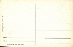 VINTAGE POSTCARD Velunve Goat Woman