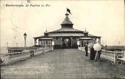 CPA Blankenberghe Le Pavillon du Pier