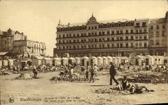CPA Blankenberghe La Plage et l hotel de l Ocean