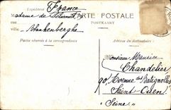 CPA Blankenberghe Digue de Mer et les Villas