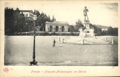 CPA Firenze Piazzale Michelangelo con David