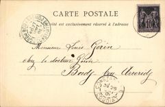 POSTAL Constantina de la VENDIMIA el valle del lugar y la calle nacional