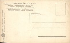 CPA Piazza Pretoria ll Cortile Panorama Firenze