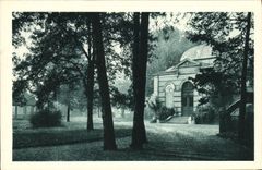 VINTAGE POSTCARD National institute D Colonial Agronomy Indochinese Souvenir Indo China Museum Park and entry of the collections