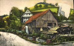 VINTAGE POSTCARD Germany House