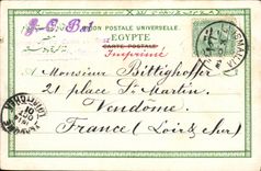 CPA Port Said Panorama De Port Said Egypte