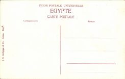 CPA Port Said Vue Generale Egypte