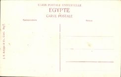 CPA Port Said Vue Generale du port Bateaux 