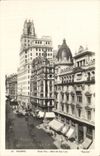 VINTAGE POSTCARD Madrid Gran Red Of San Luis