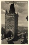 POSTAL Praga Staromestska Mostecke de la VENDIMIA