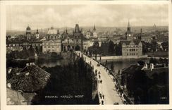 POSTAL Praga Karluv de la VENDIMIA mas