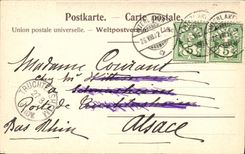 CPA Interlaken Mit Jungfrau