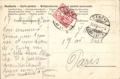 VINTAGE POSTCARD Geneva Gulls