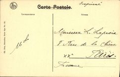 VINTAGE POSTCARD Spa L church