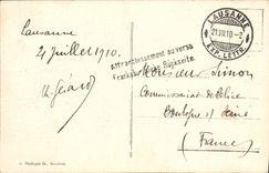 CPA Lausanne Le Chateau