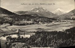 VINTAGE POSTCARD Luftkurort Jgls MIT Serles Habicht U Lanser See
