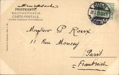 VINTAGE POSTCARD Gruss Vom Rhein