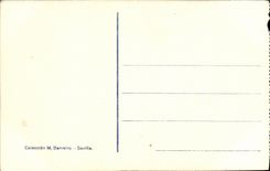 POSTAL Sevilla Catedral Verja Del Coro de la VENDIMIA