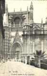 VINTAGE POSTCARD Sevilla Catedral Puerta de San Cristobal